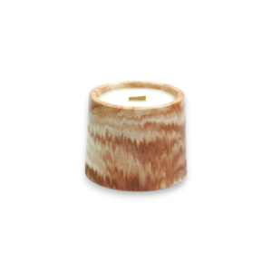 Brown patchouli aroma candle